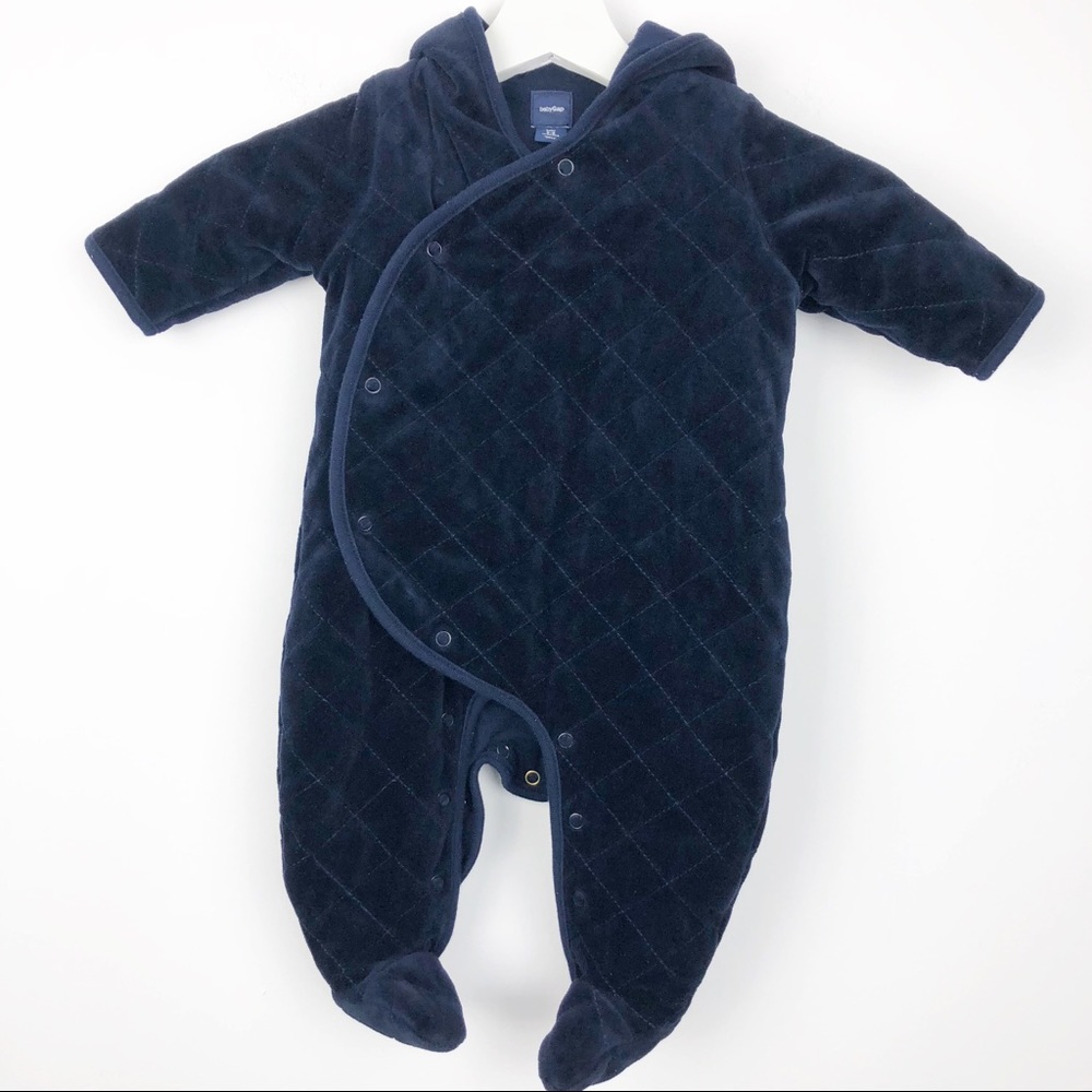 Baby Gap Quilted One Piece in Navy